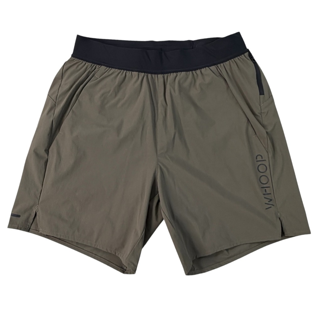 Whoop Any-Wear Short Smart Apparel Training Shorts Mens Medium Olive Green 4.0
